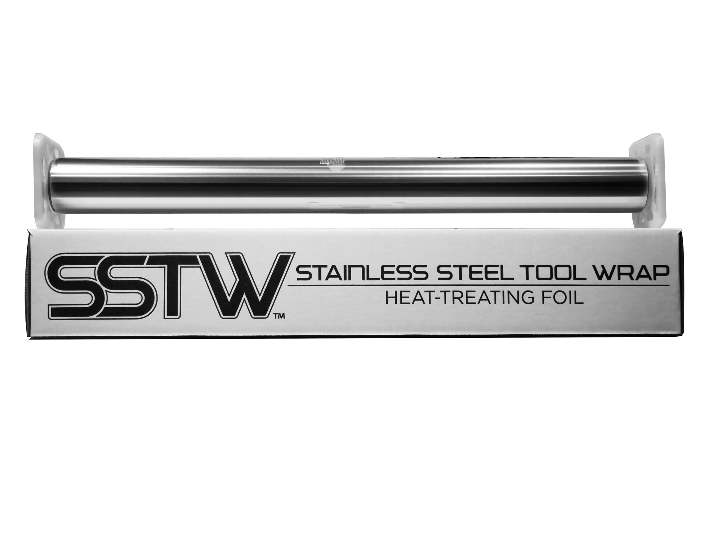 Stainless foil pouch wrapped around a blade